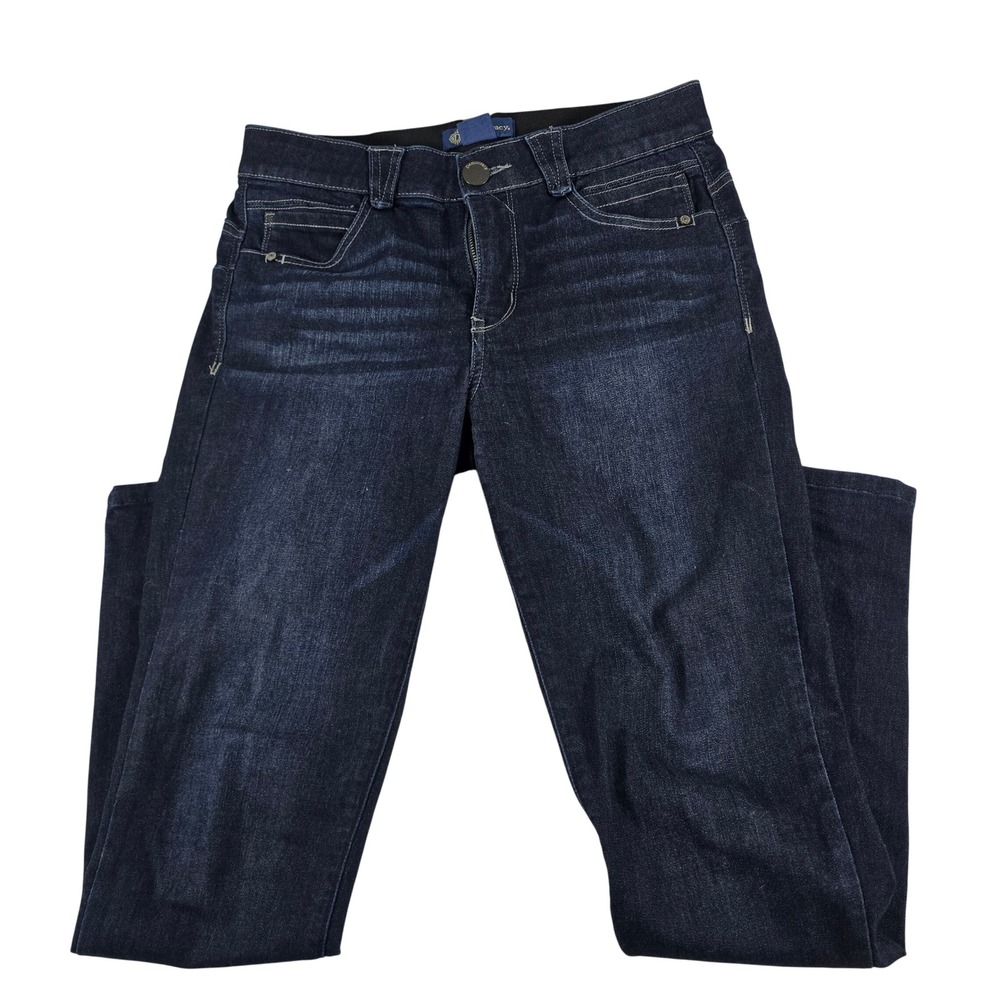 Democracy Absolution Skinny Jeans Dark Wash Indigo High Rise B1105F9BX Womens 10